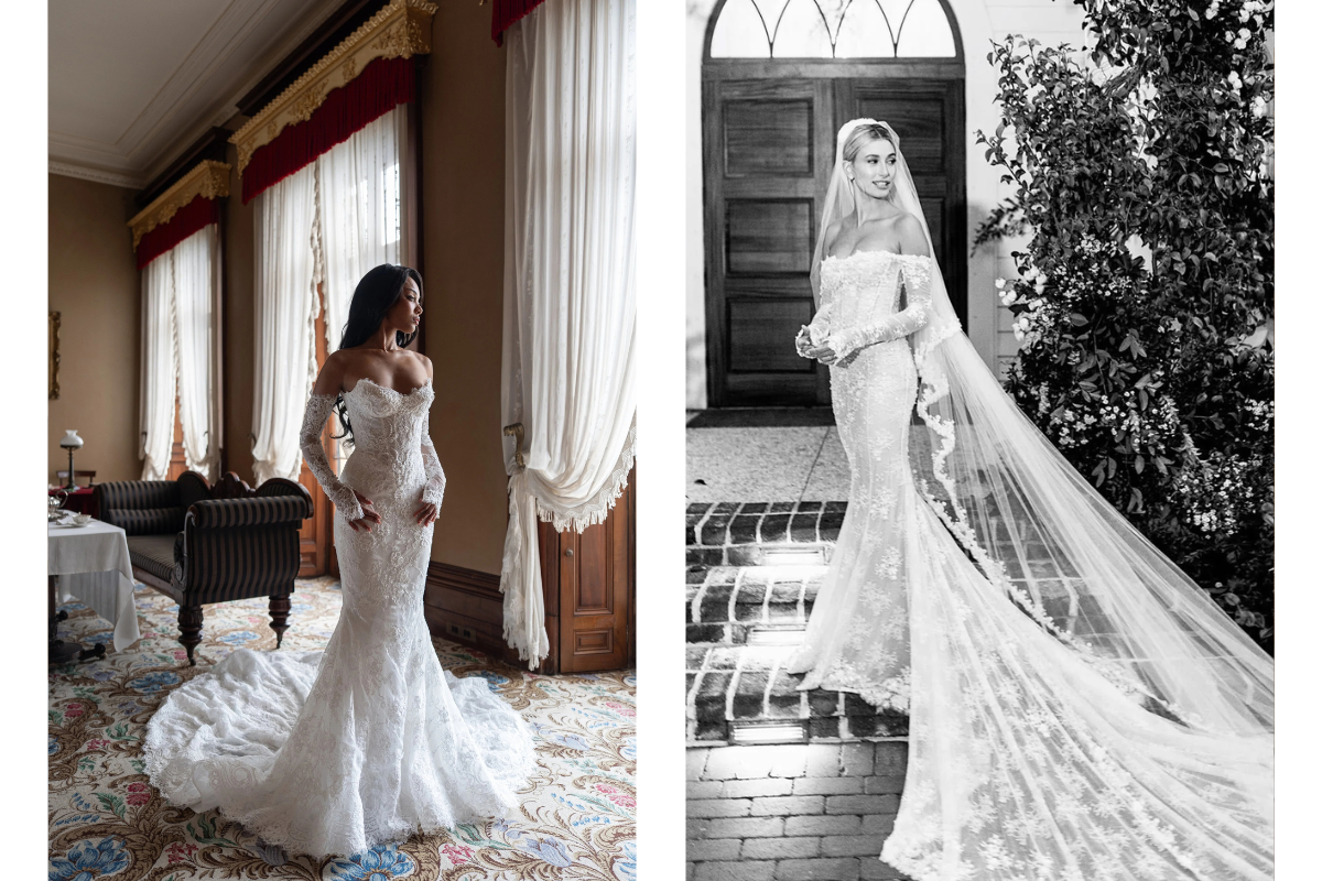Bridal Icons: Celebrity Wedding Dresses Through the Blanche Lens