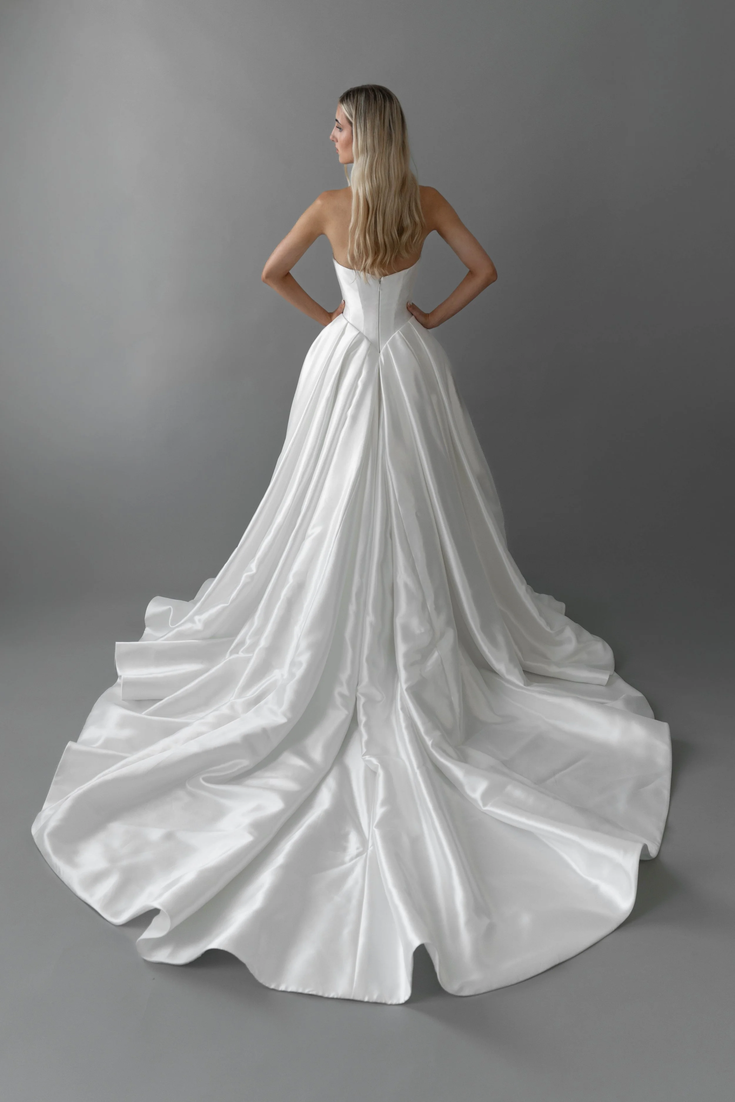 knee length dresses for ladies Carmen Embellished Mini Bridal Dress Sydney main image 0