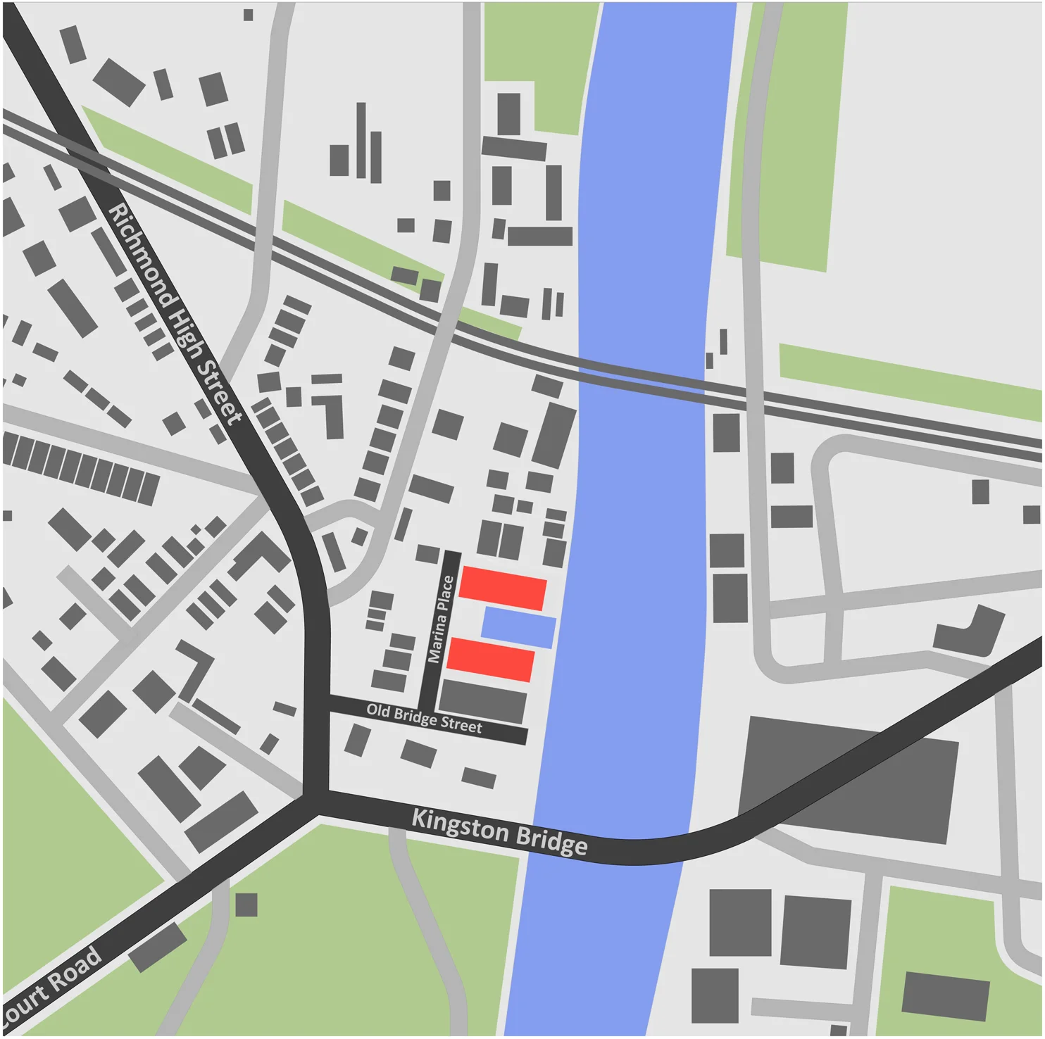  Marina PLace location plan. 