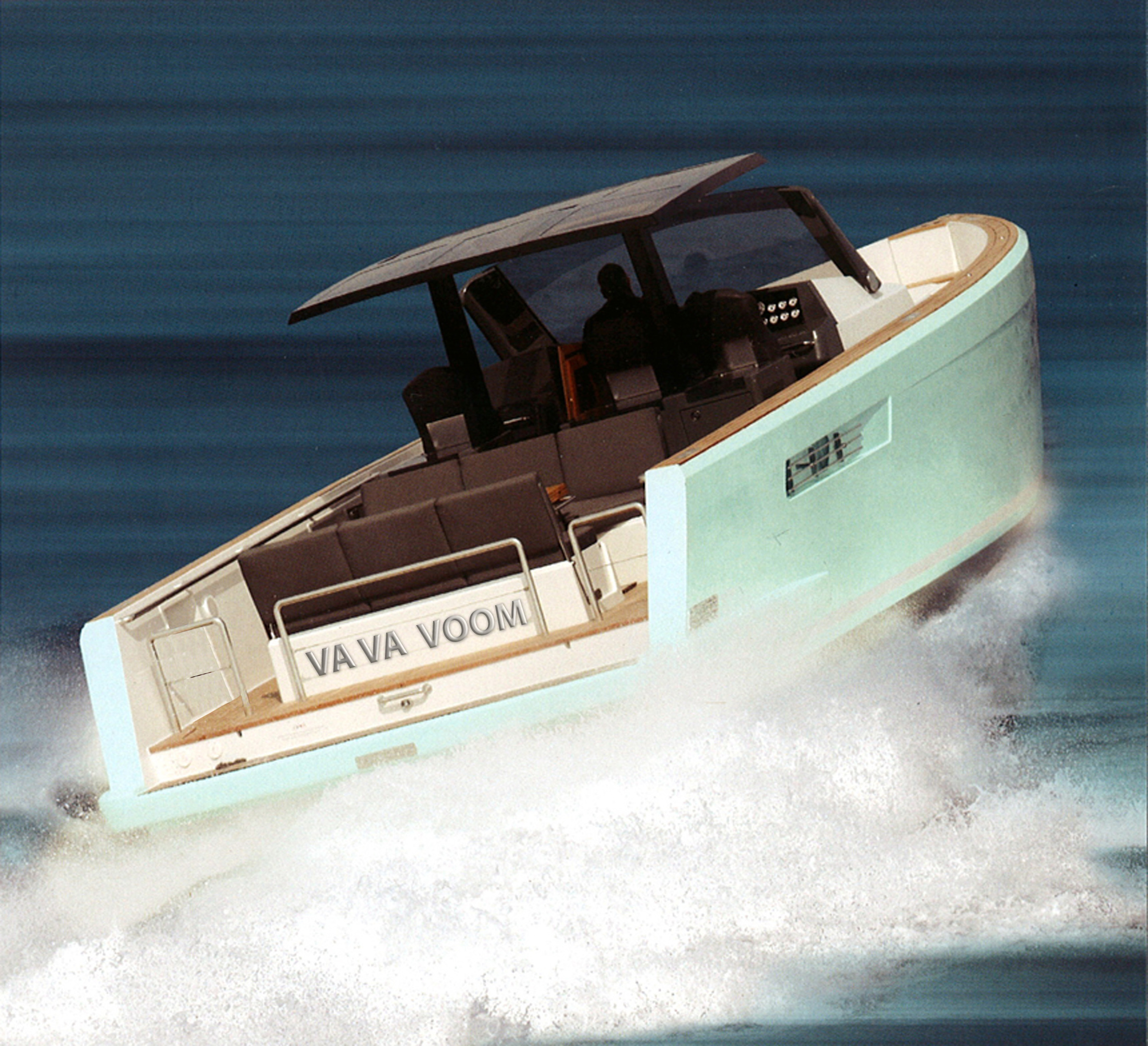 Stern view of Va Va Voom .