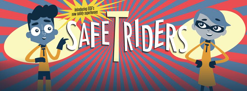 The EESF Unveiled the newest characters who will fight for teaching the world how to ride elevators escalators and moving walkways safely. 