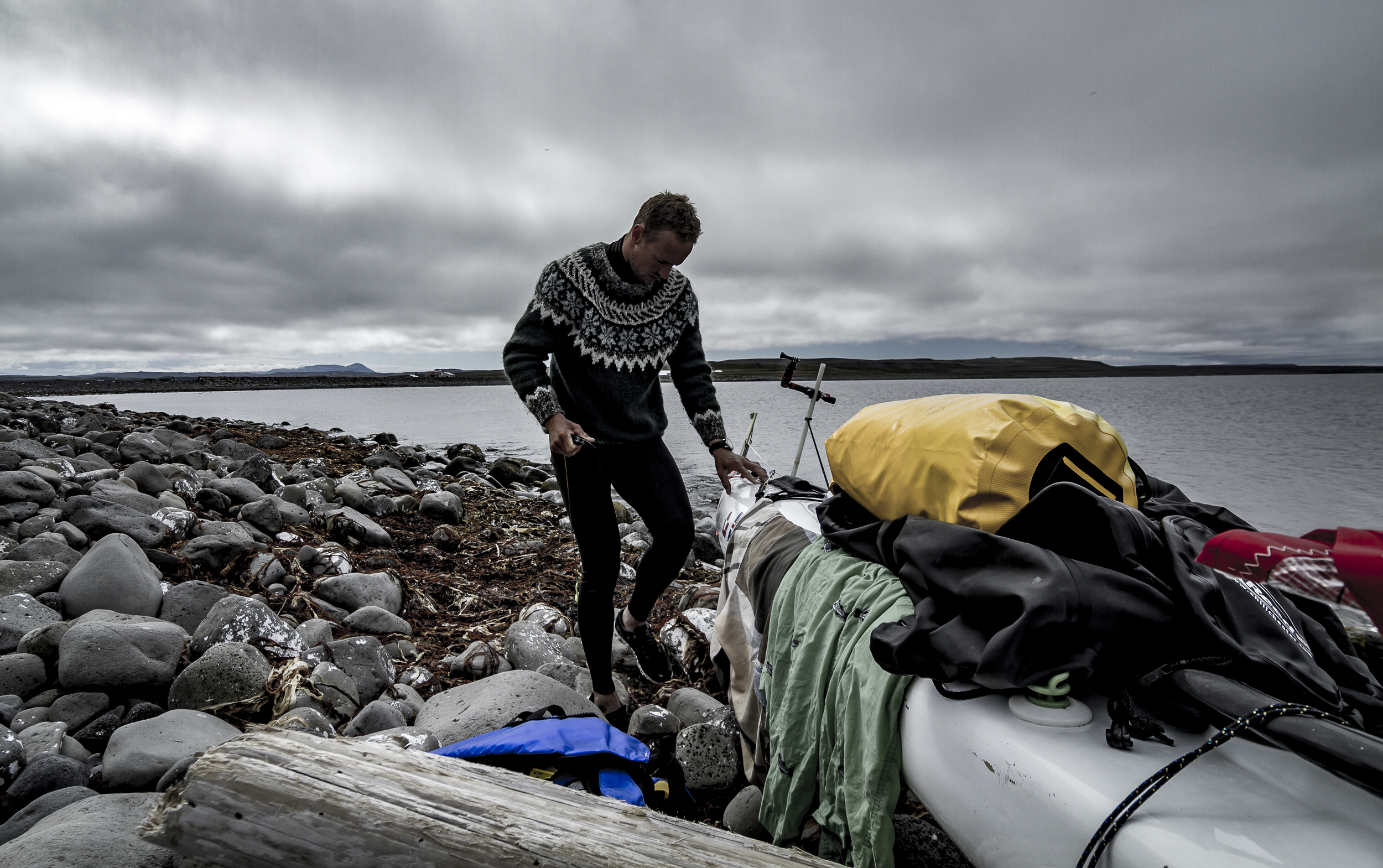 Repairing the boat and drying out after a hard crossing