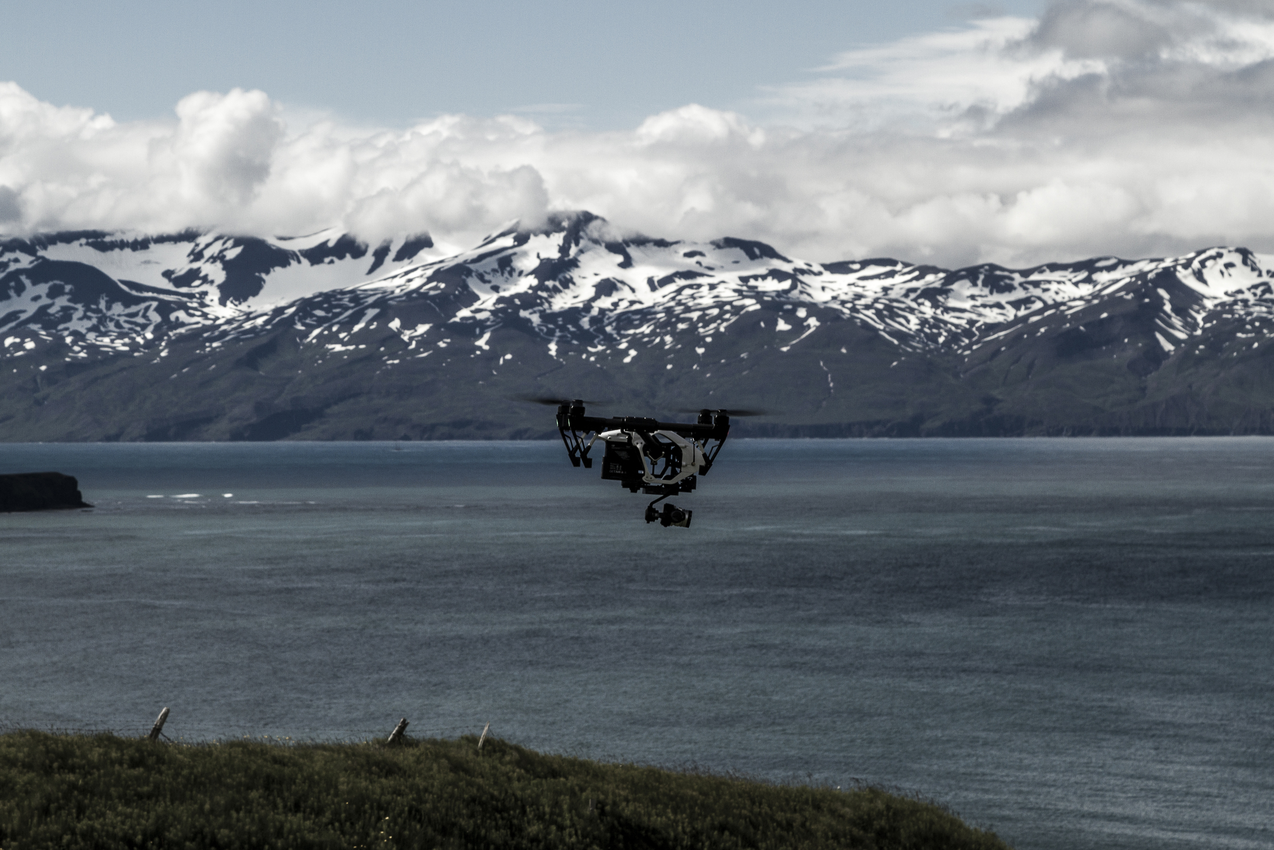 Capturing drone footage
