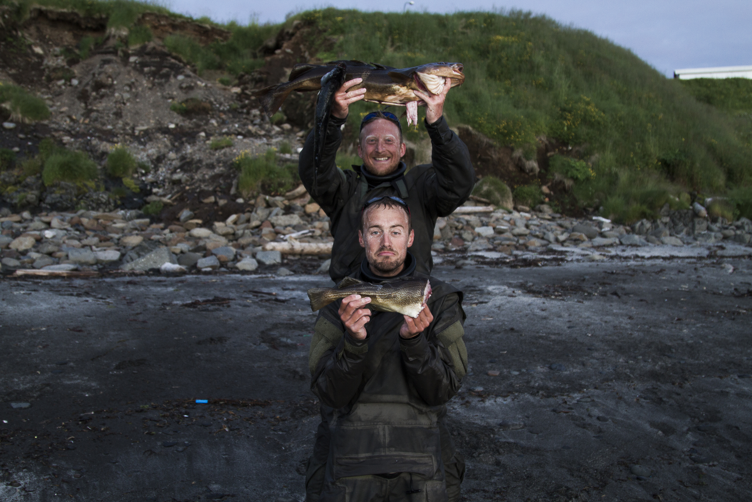 Very happy fisherman!