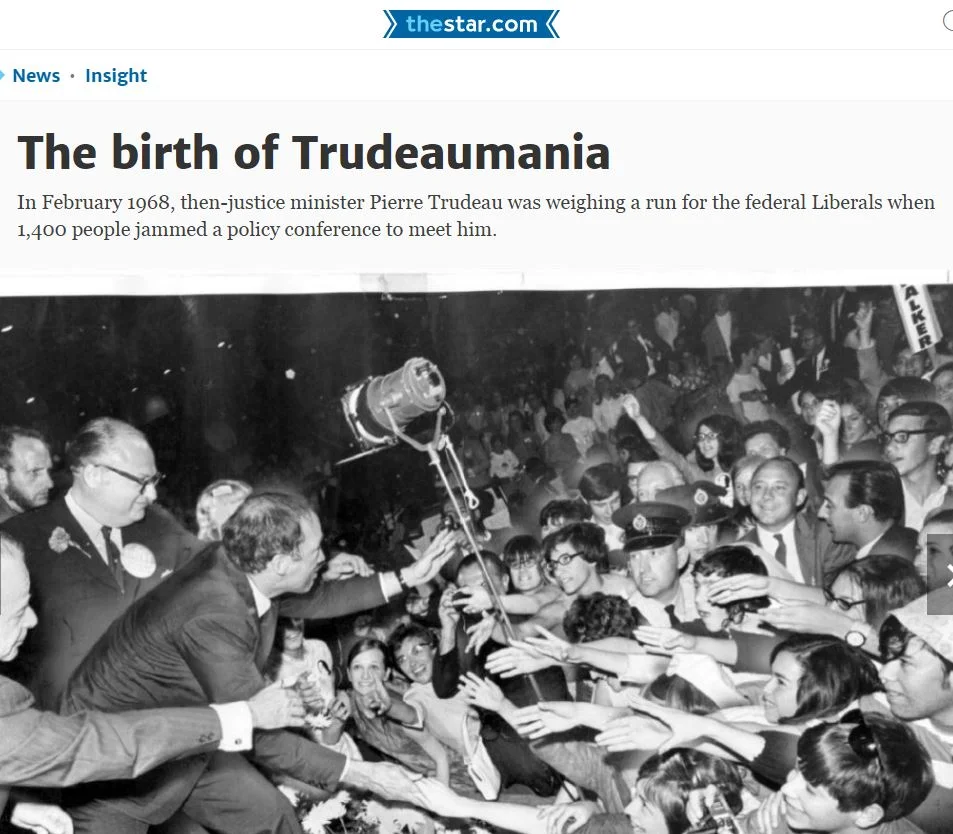 The Birth of Trudeaumania