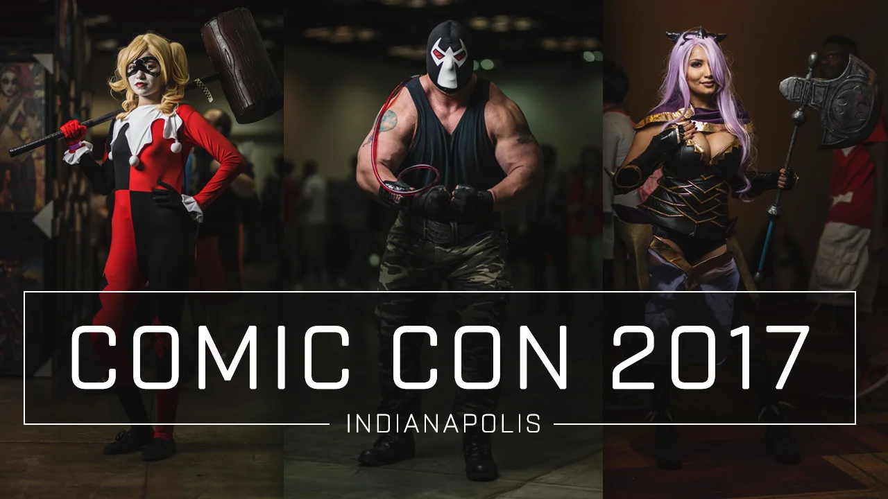 Comic Con 2017 Portraits with One Light