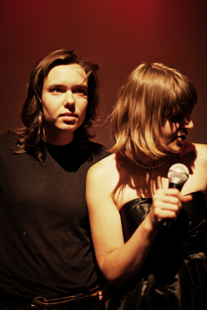 casey and casey in black with mic.jpg