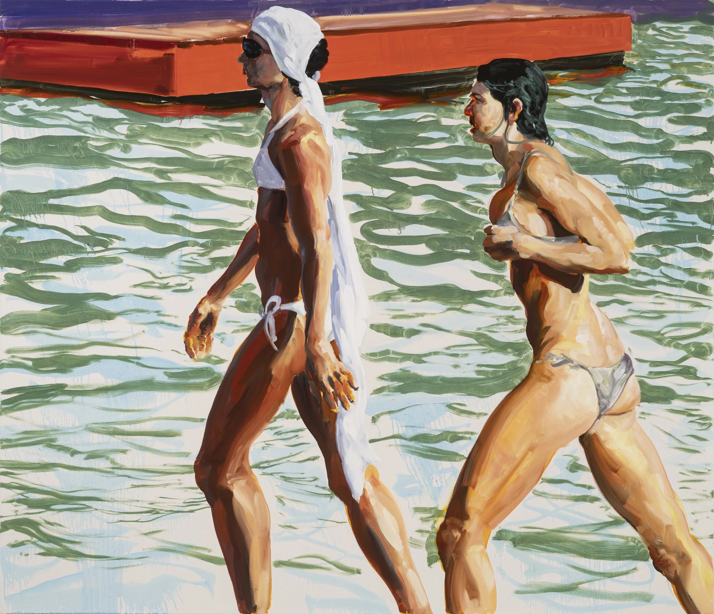A Surprising Sense of Urgency 2019. Oil on Linen. 62 x 72 inches
