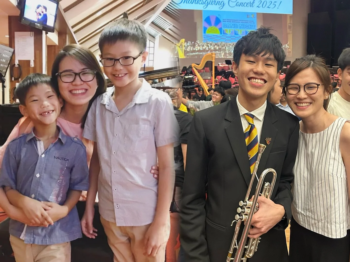 So proud to see my student, Caleb perform with his school band tonight! I&rsquo;ve watched him grow from a small boy into a fine young man, and it&rsquo;s such a joy to see his love for music flourish. Seeing him perform so brilliantly on the trumpet