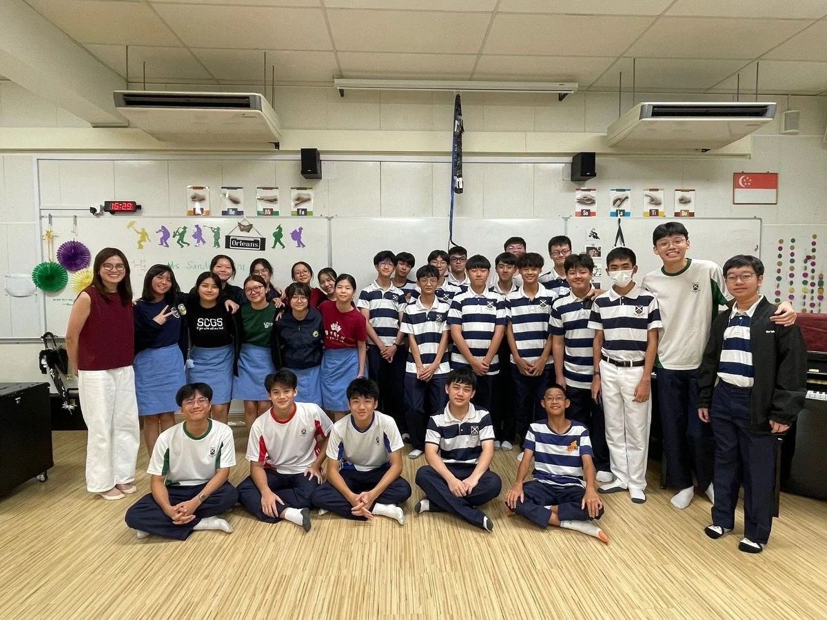 Grateful for the chance to share about my work and some easy writing tips with students from SCGS and SASS! Even though our time together was short, it was really heartening to see students bouncing around ideas, collaborating and exploring new ways 