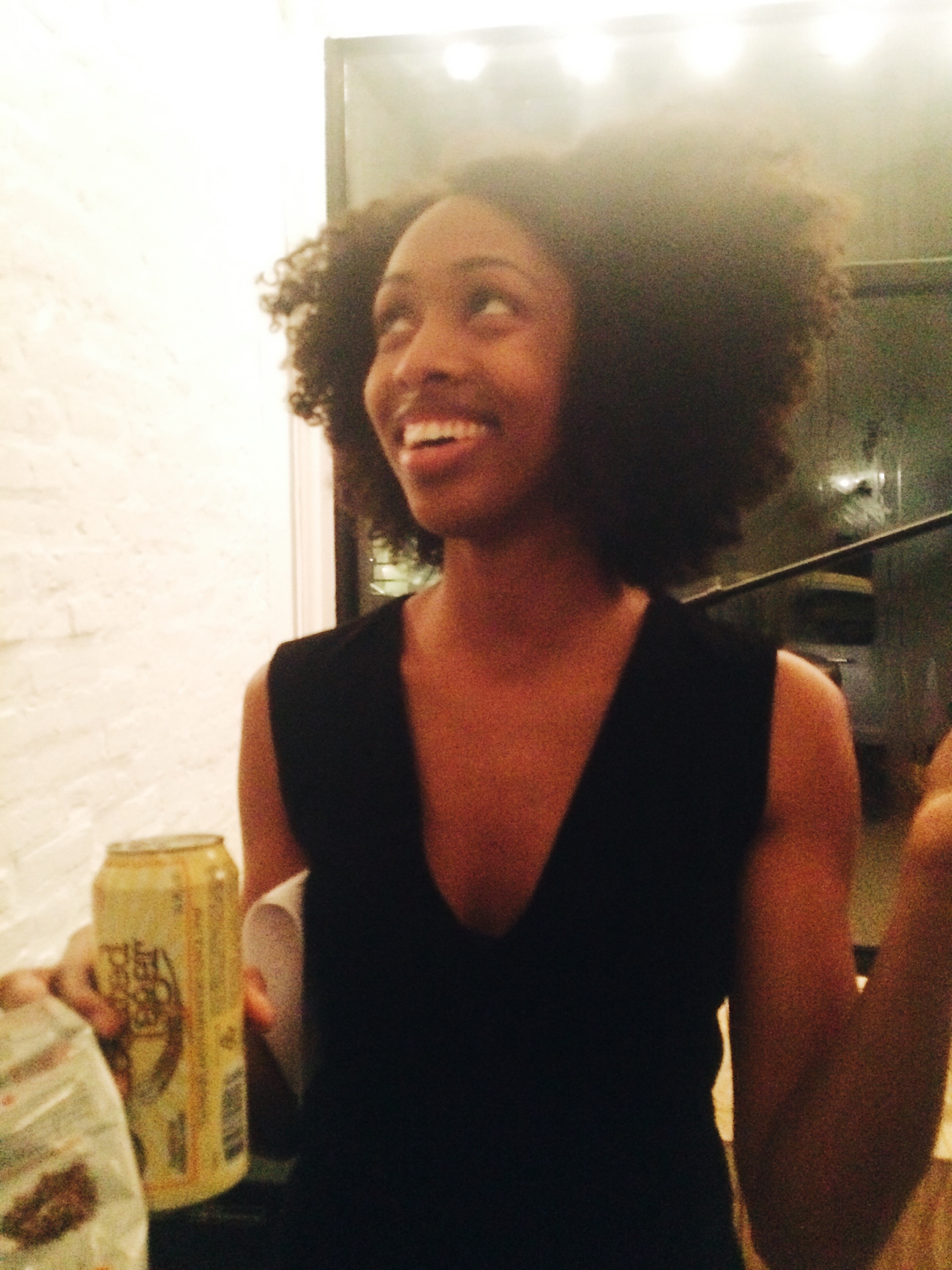 Jordan Bolden, post-reading glow