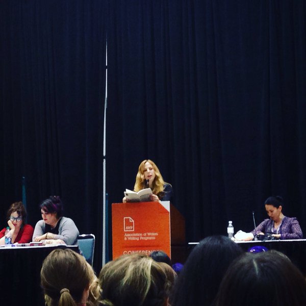 Our luminous leader Deborah Landau, on a panel with Amber Tamblyn, Dorothea Lasky, Ada Limon, and Rachel McKibbens. "Beyond Confession: Women's Writing and Radical Poetics of the Personal."