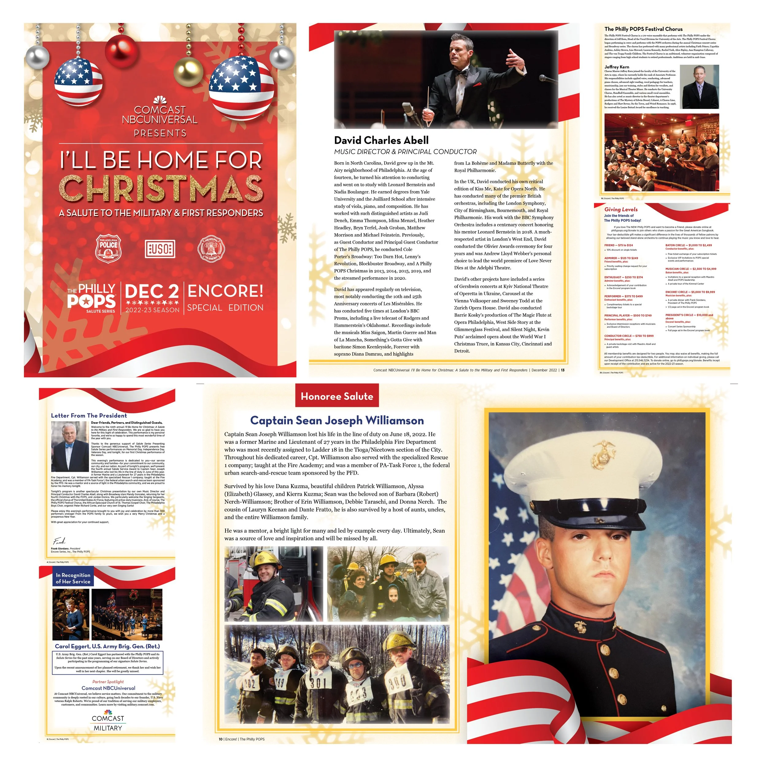 Philly POPS Christmas Salute Program Book