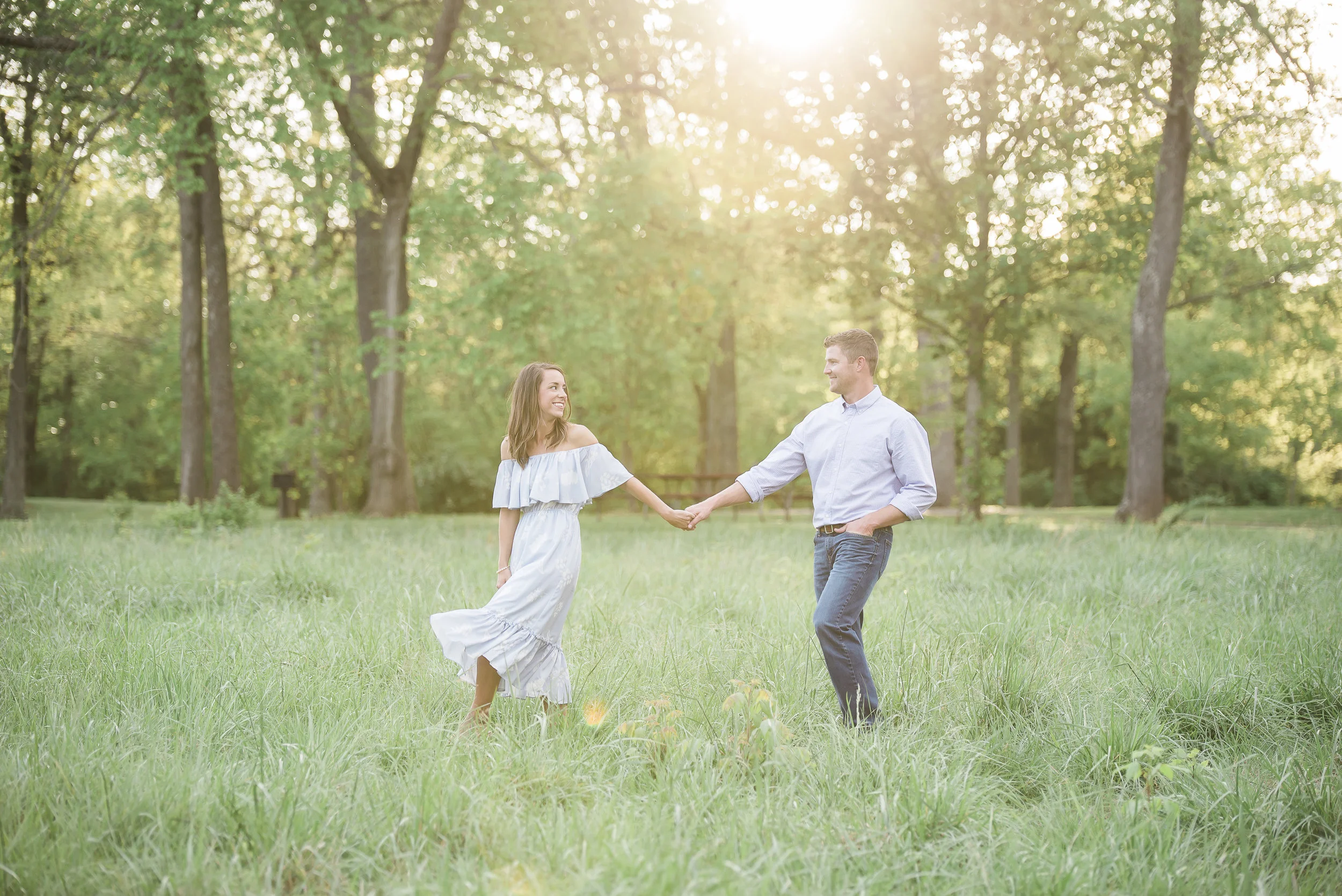Lizzie + Alex | Spring Engagement 