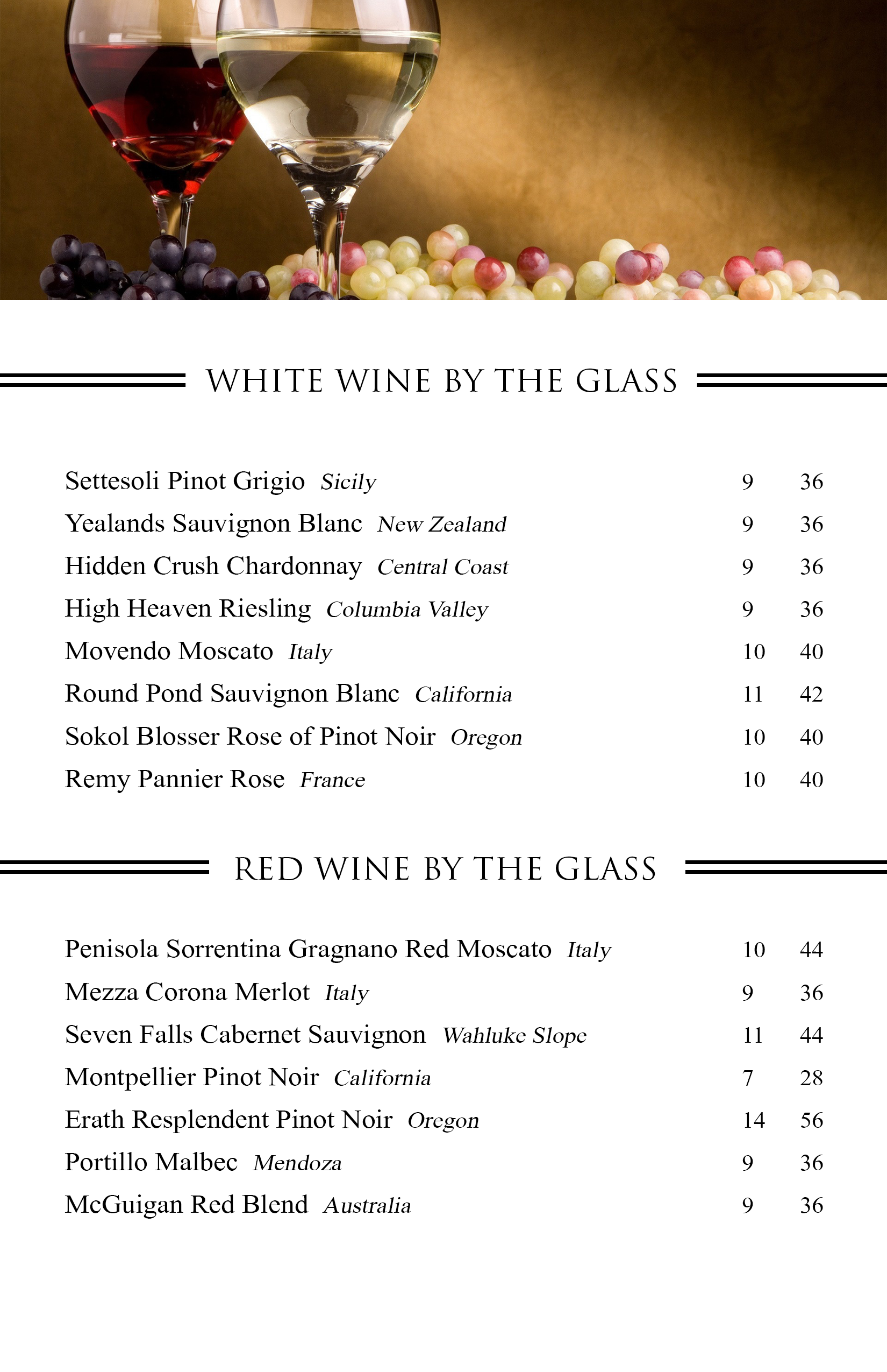 MENU — Greenhouse Bistro & Tea Lounge