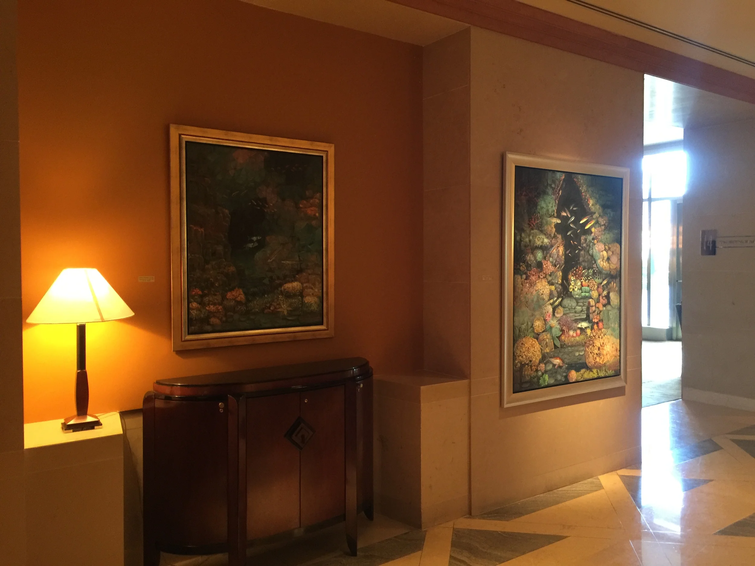 Basel Exhibition Installation at Four Seasons by Frame Art