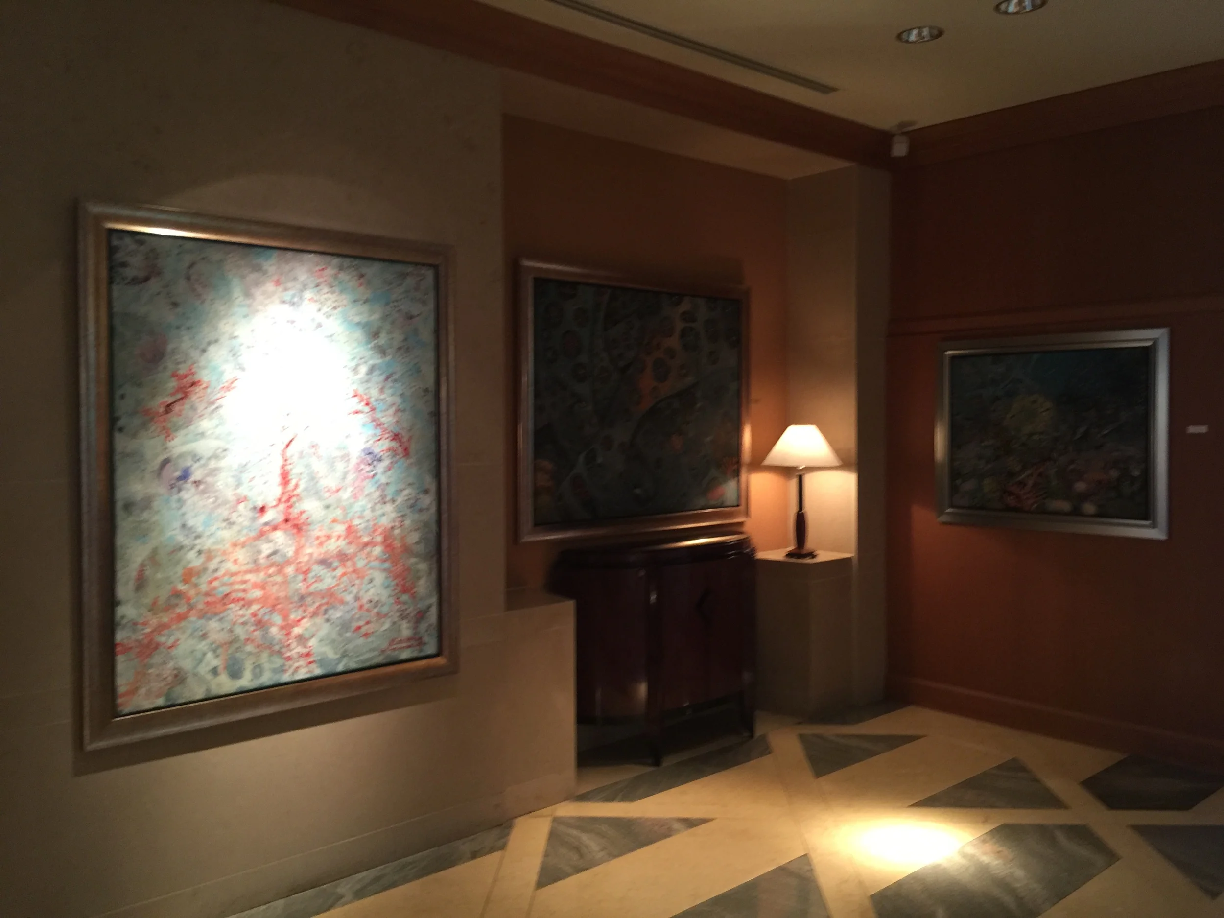 Basel Exhibition Installation at Four Seasons by Frame Art