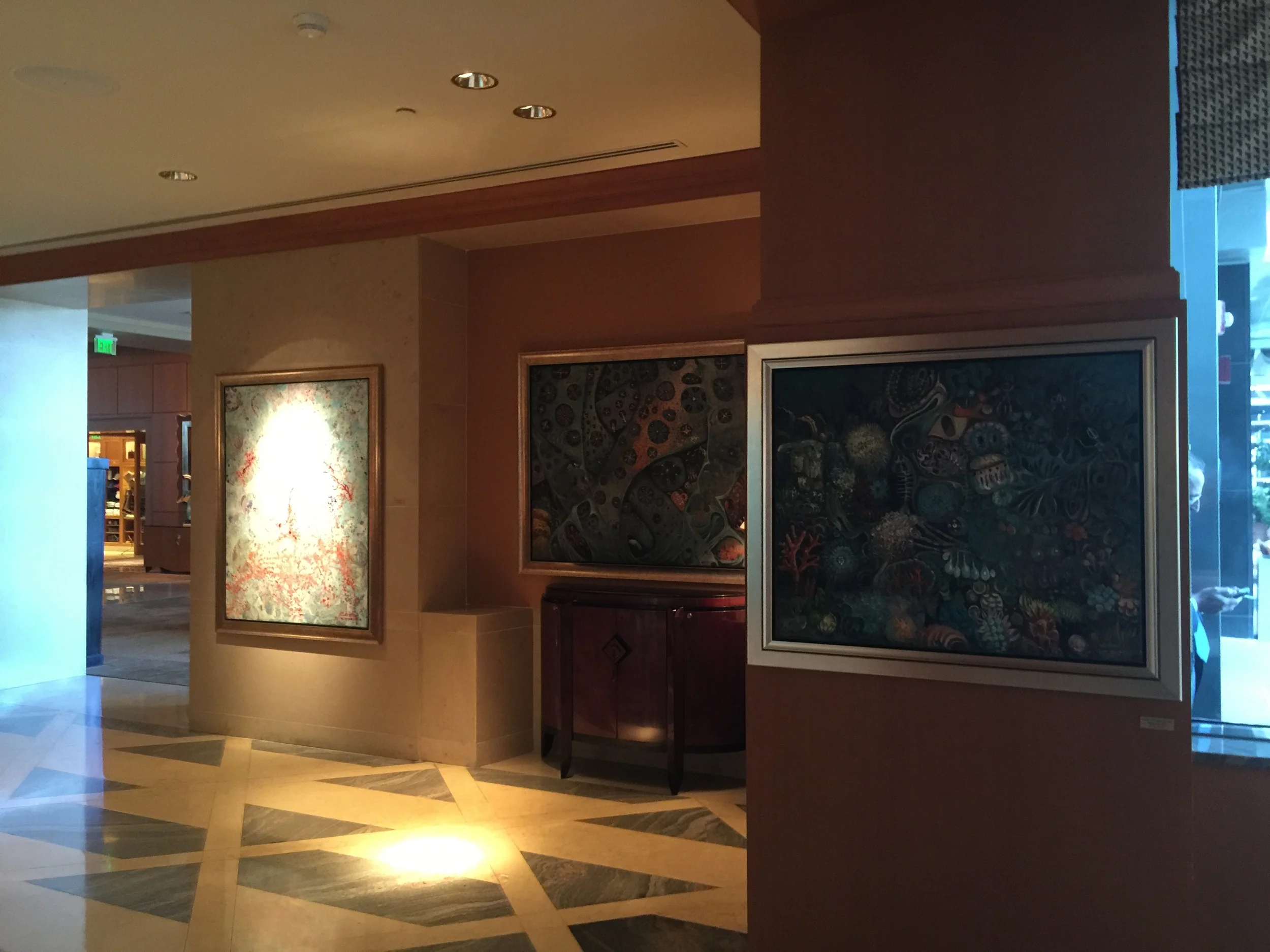 Basel Exhibition Installation at Four Seasons by Frame Art