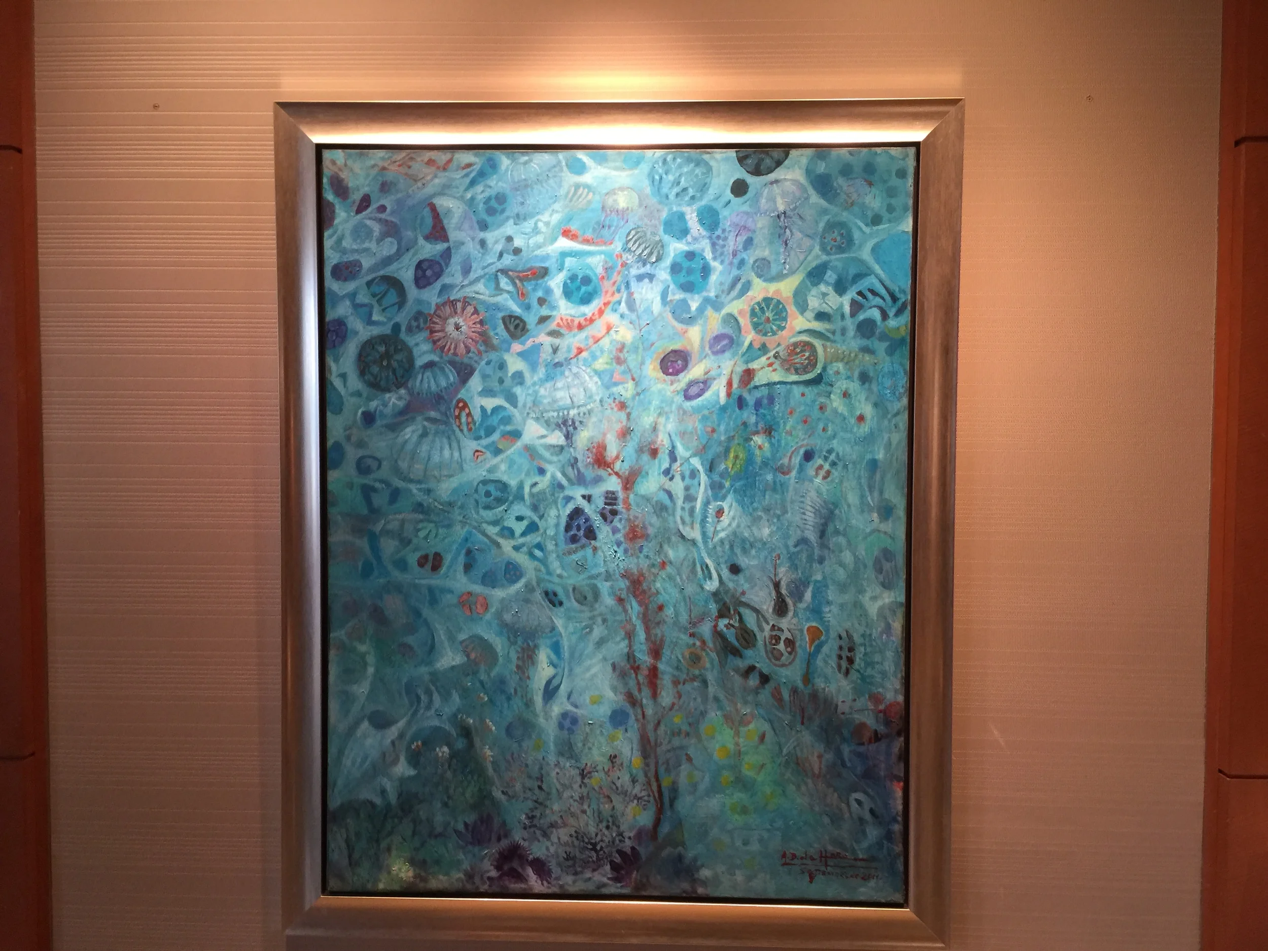 Basel Exhibition Installation at Four Seasons by Frame Art