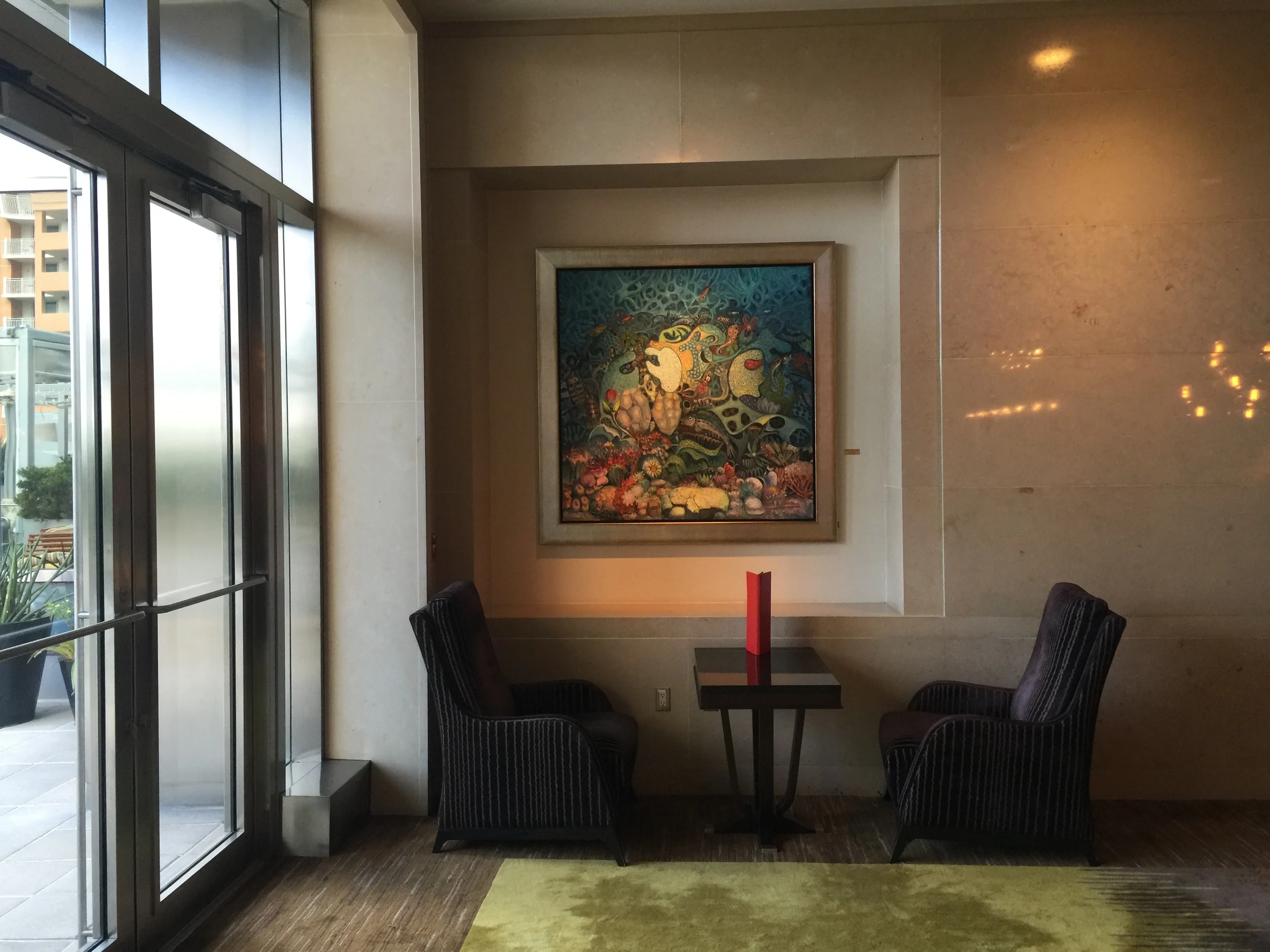 Basel Exhibition Installation at Four Seasons by Frame Art