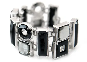 Swarovski crystal bracelet by Myka Designs