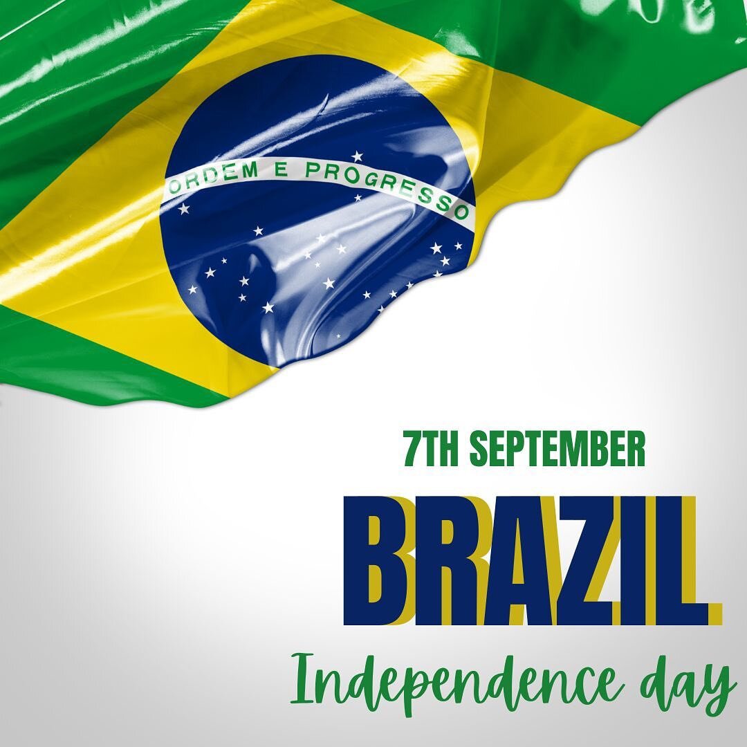 Happy Independence Day to our friends in  Brazil! 🇧🇷