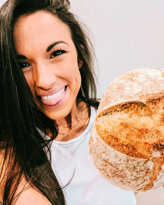 This pandemic sucks. Quarantine is weird. But bread making is pretty damn cool y&rsquo;all.
.
Yes, I hopped on the sourdough train. No, I don&rsquo;t care that everyone and their dog did too. This kind of creation is just wild and I am SO here for it