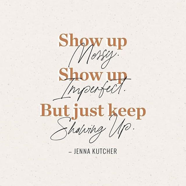 Just keep showing up 🧡
.
.
.
#womenstherapy #mentalhealth #standup #showup #speakout #madeformore #reachformore #persist