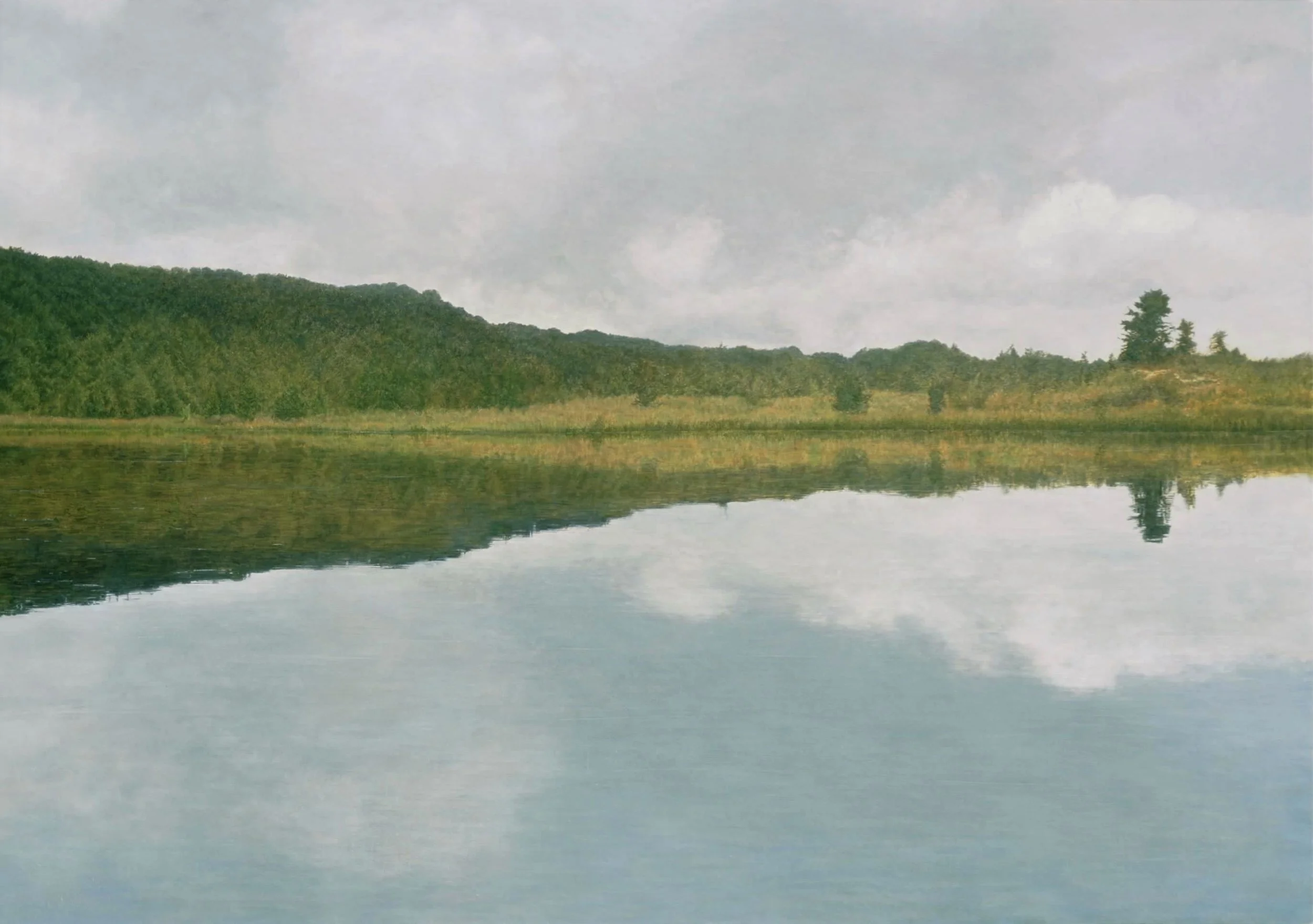Early Morning, Oil on canvas, 68" x 96"