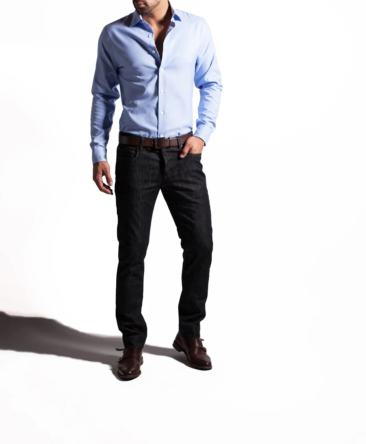 italian pinpoint oxford shirt