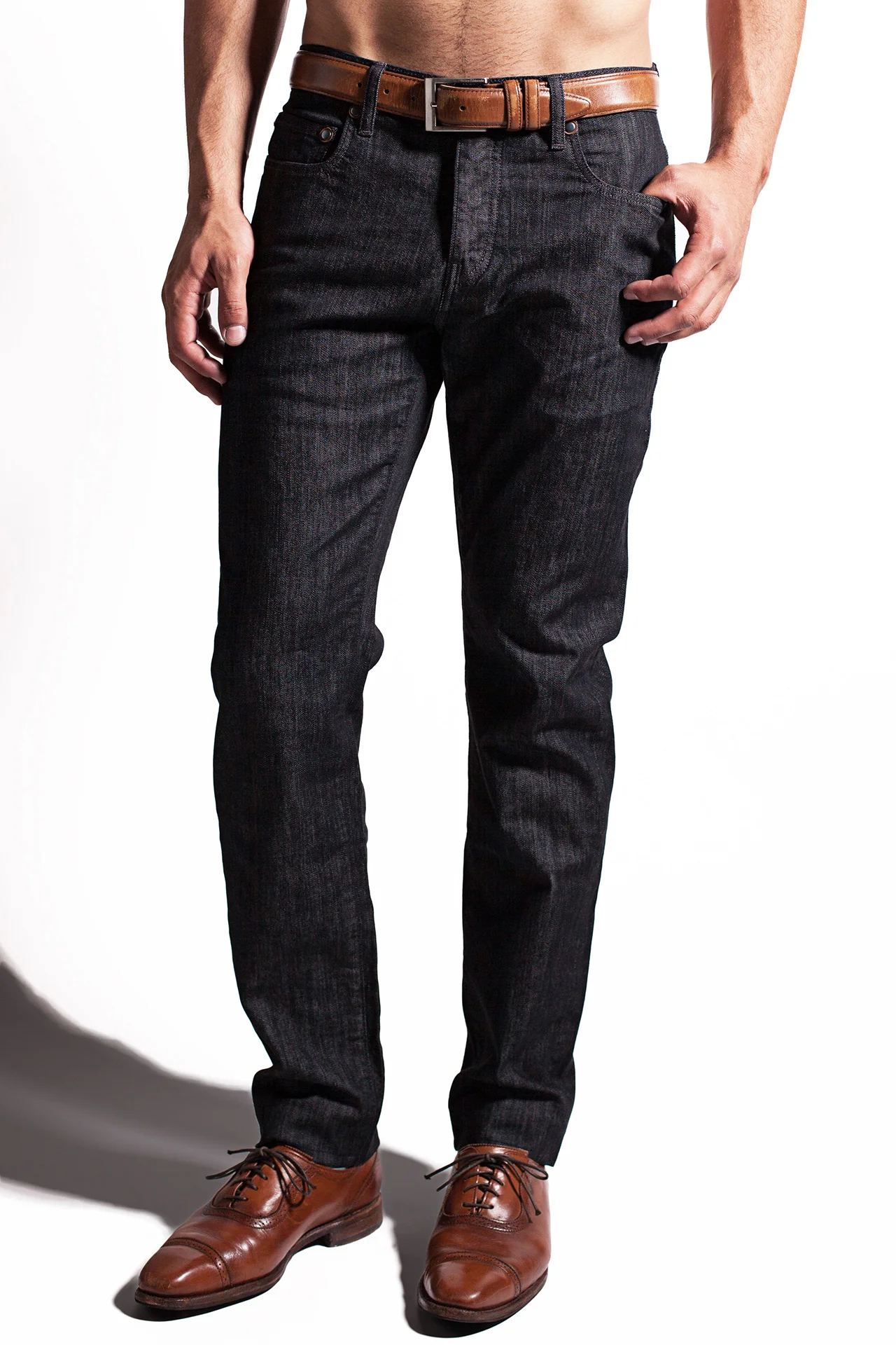 slim jean black