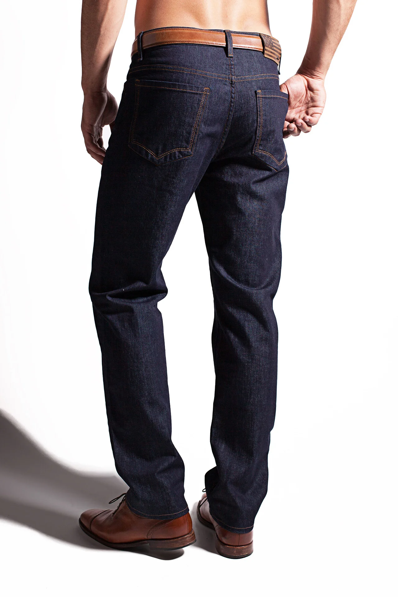 straight jean rinsed