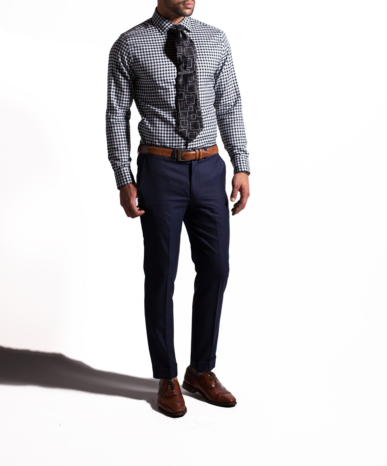 TROUSERS Super 150s wool suiting