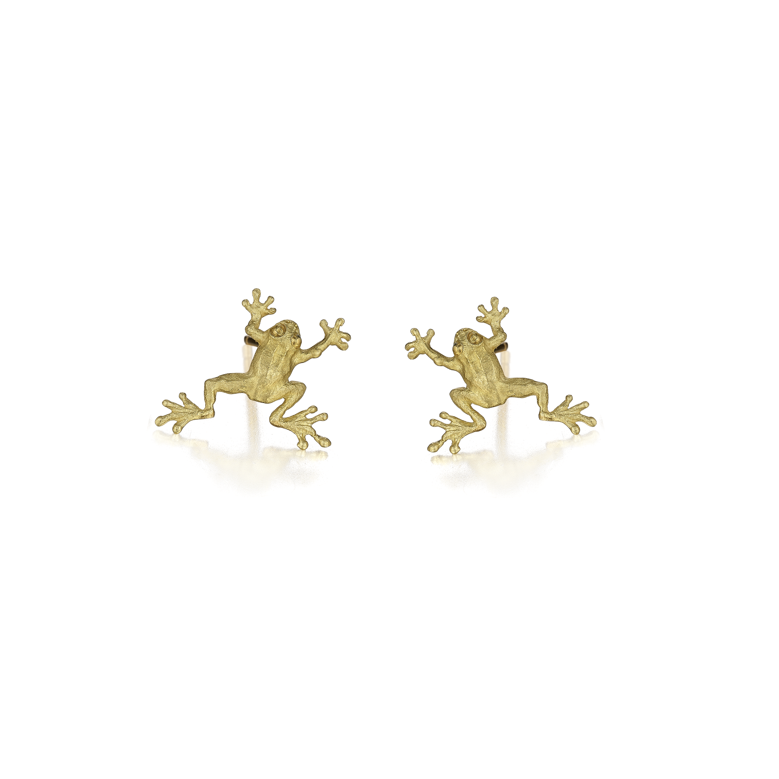 Earrings - Climbing Tree Frog Stud Earrings (17 mm).png