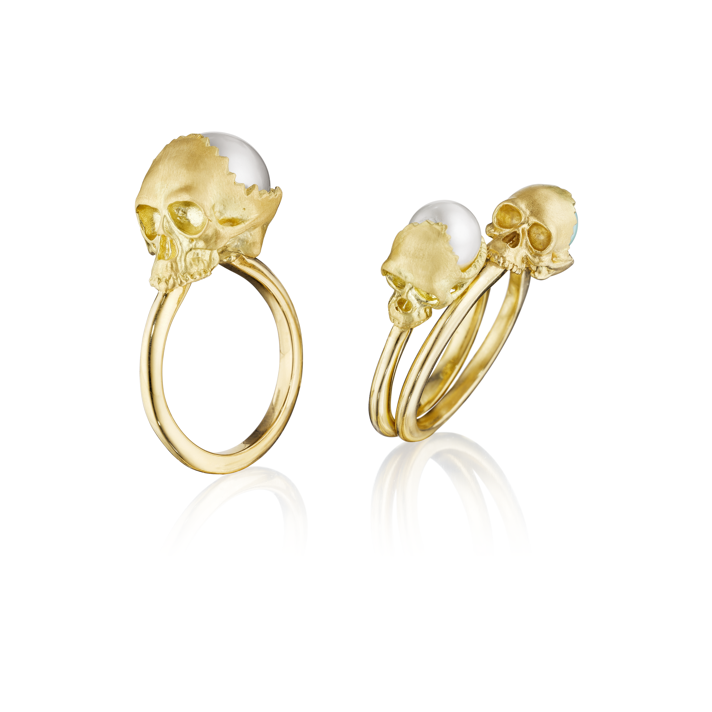 Open Skull Rings
