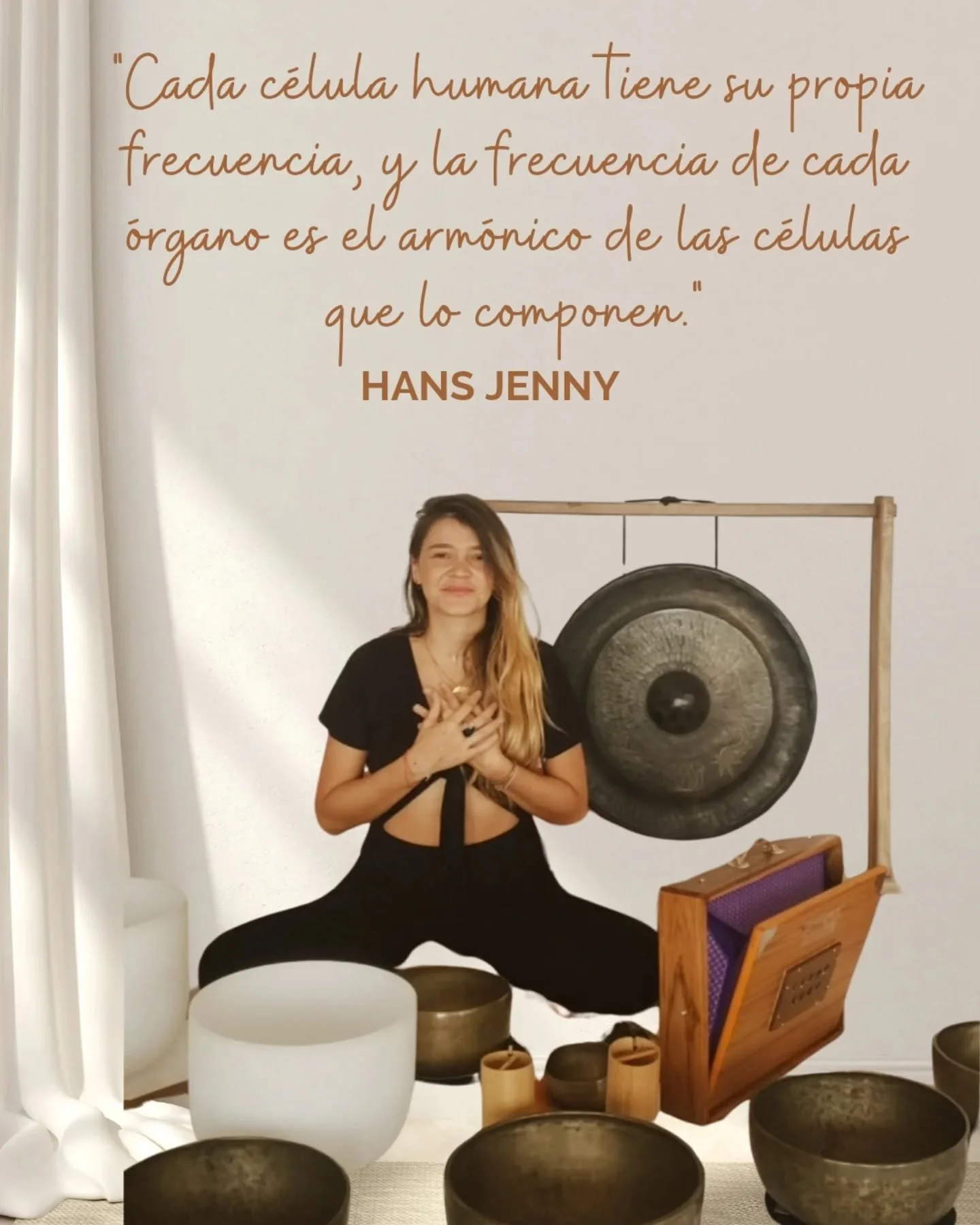 ✨&ldquo;Cada c&eacute;lula de tu cuerpo vibra con una frecuencia &uacute;nica; juntas, forman la melod&iacute;a de tus &oacute;rganos, una sinfon&iacute;a viviente que sostiene tu salud.✨

🫸Cuando la m&uacute;sica, el ritmo dentro de ti se desafina,