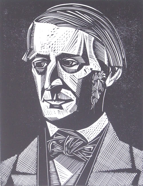  Ralph Waldo Emerson by Danielle Cromwellie