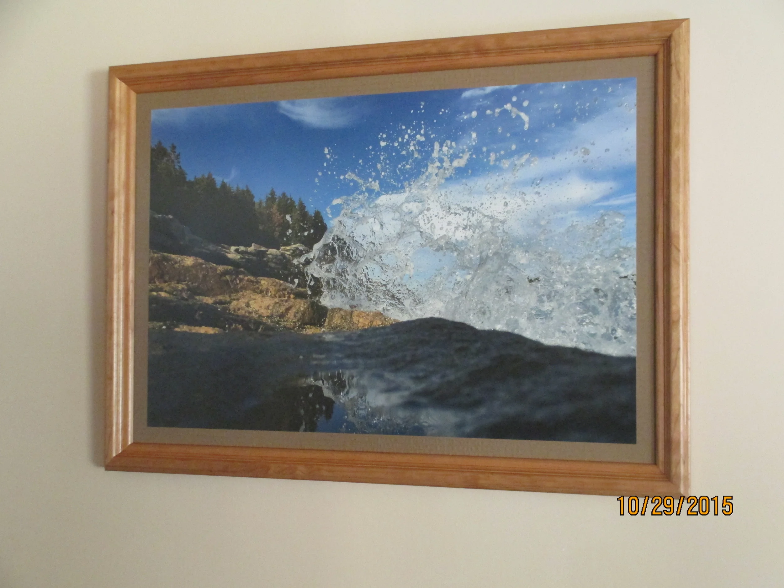 Final Man of Ocean in Hand Crafted Frame by Damon