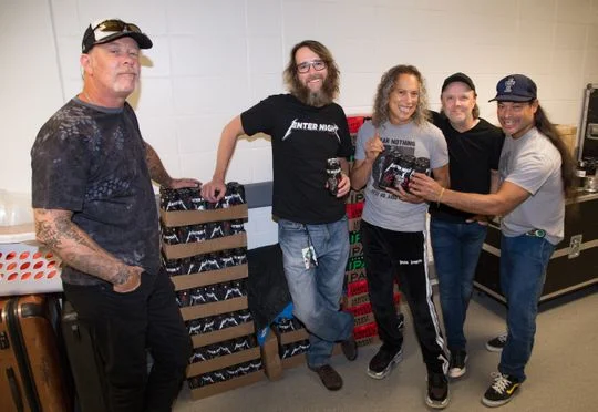 Photo: Metallica and Arrogant Consortia