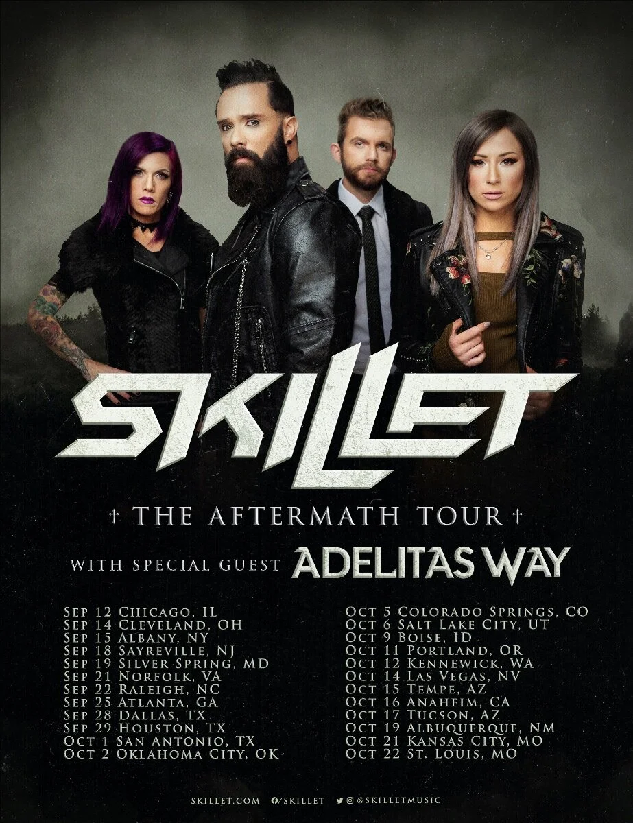 SKILLET "THE AFTERMATH TOUR" TICKETS AVAILABLE!