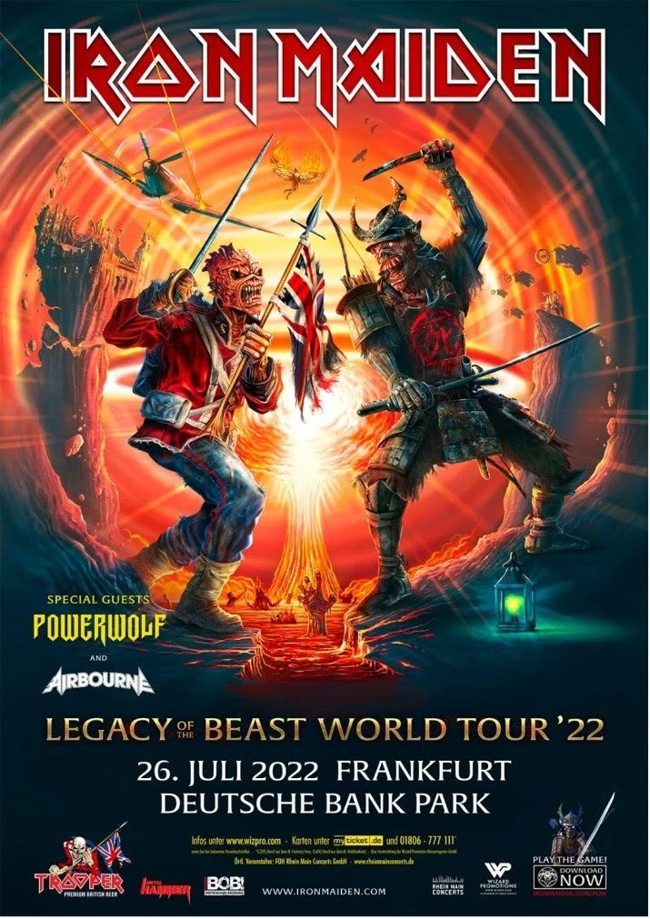 Iron Maiden: Legacy of the Beast with POWERWOLF!