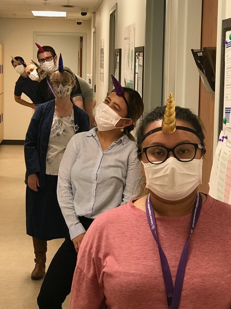 Socially Distant and Sparkling at Thurston Mason Crisis Triage