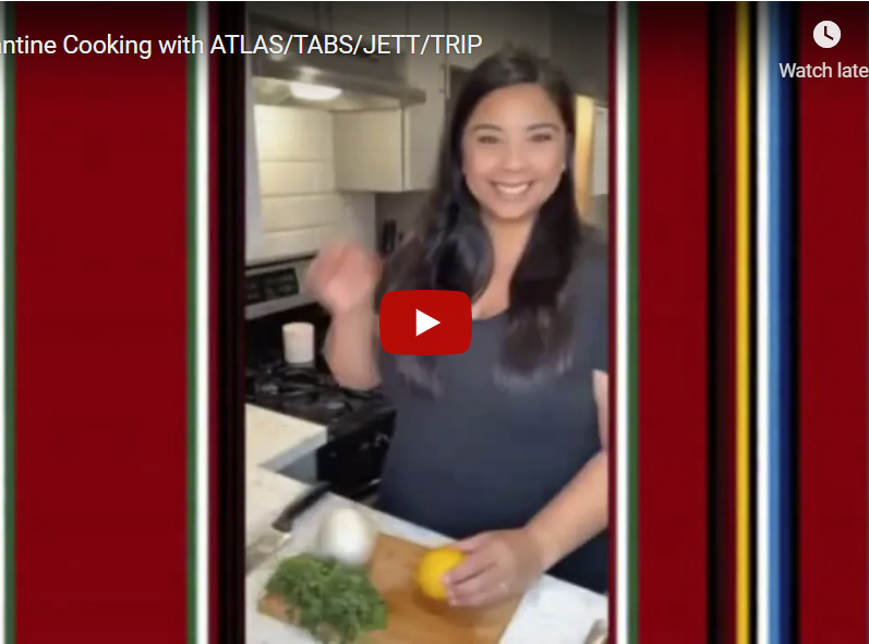 Quarantine Cooking with ATLAS/TABS/JETT/TRIP!