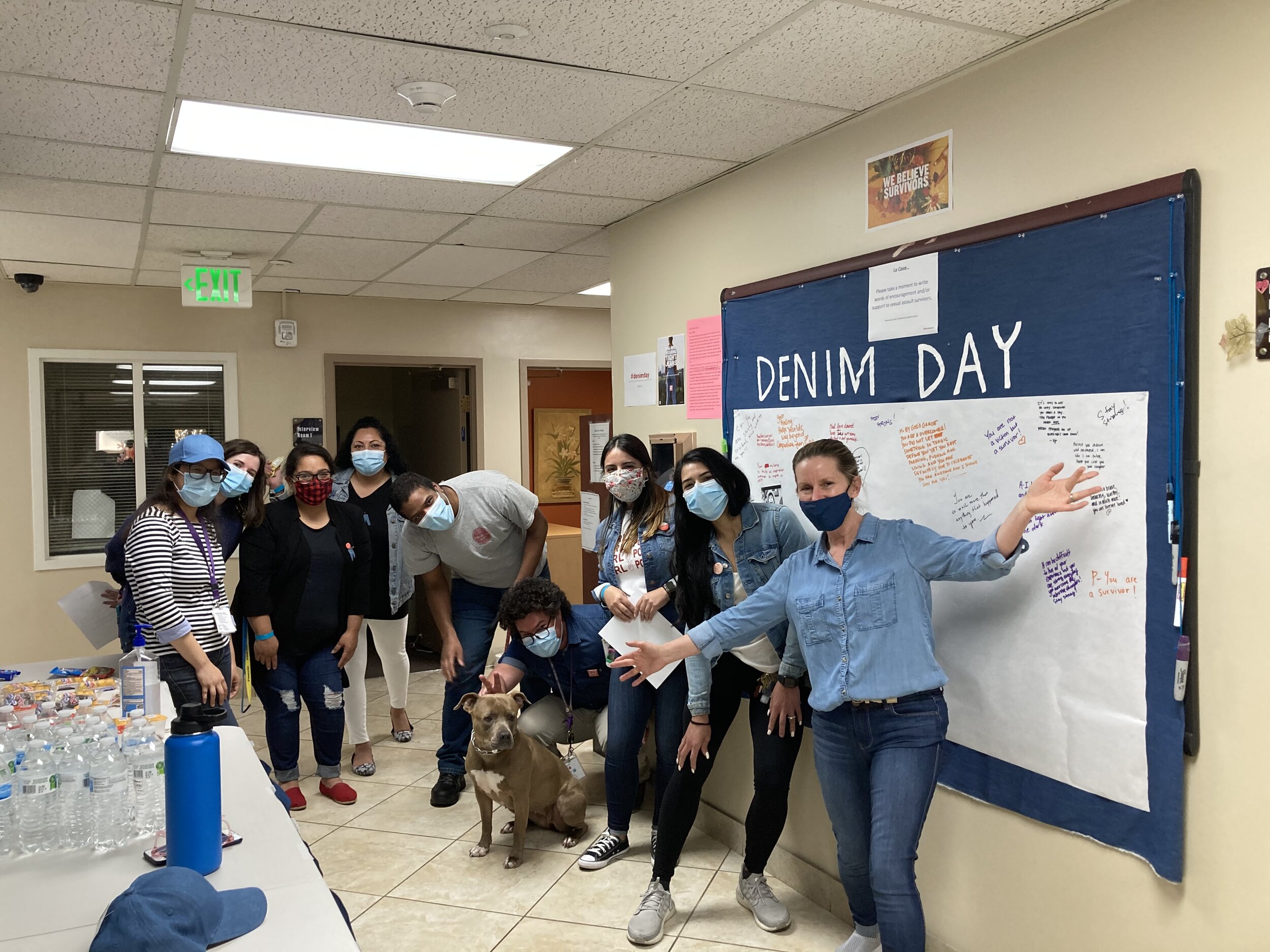 Denim Day at La Casa MHRC