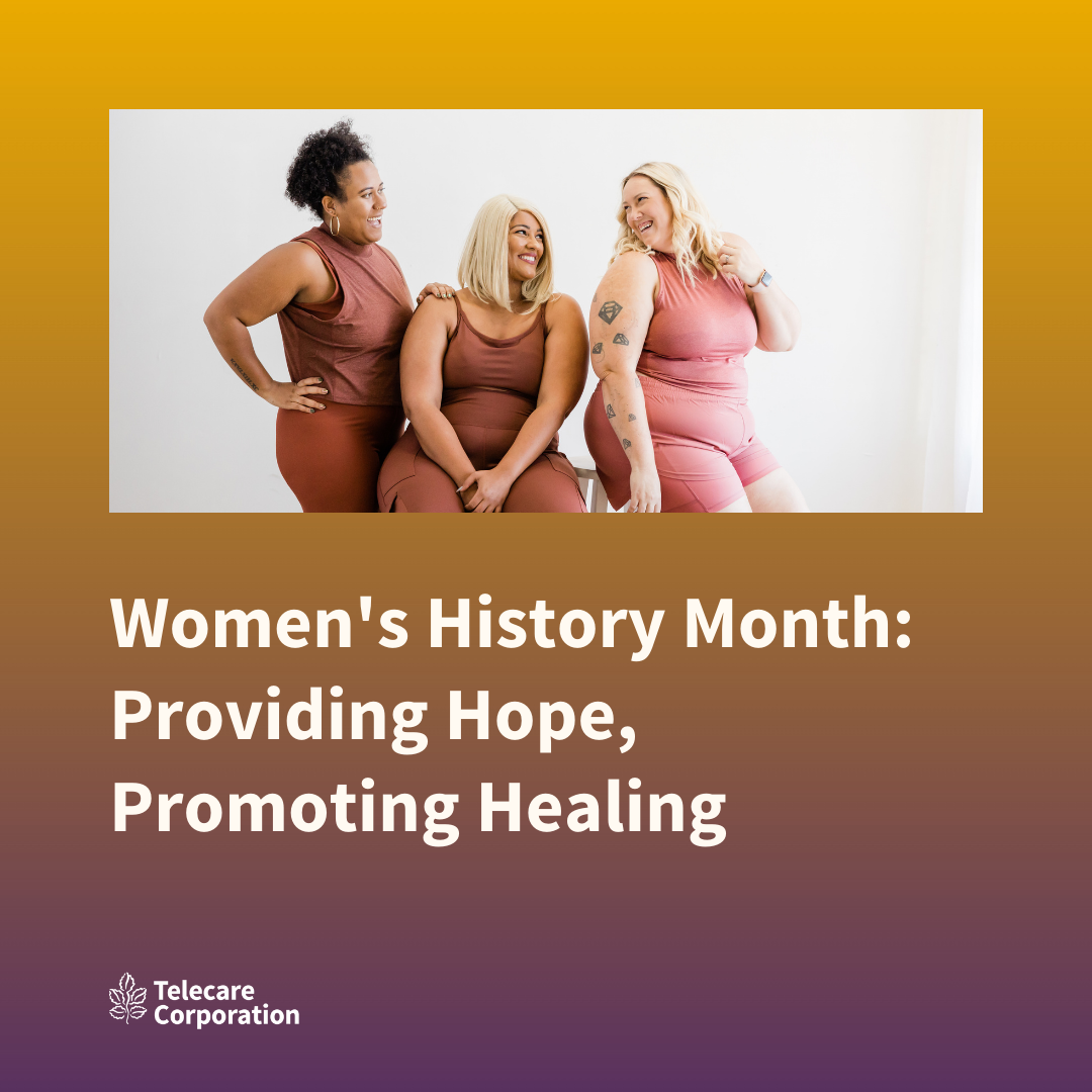 Women’s History Month: Providing Healing and Promoting Hope