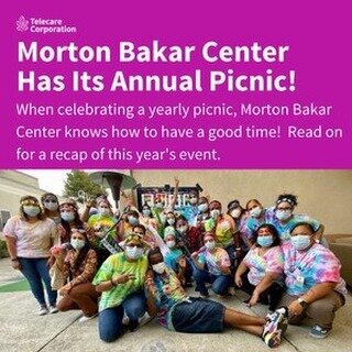 Picnicking this holiday weekend? Telecare's Morton Bakar Center got a head start!⁠
⁠
With some snazzy homemade shirts, staff and clients celebrated the end of sweet summer with food, friends, and fun. ⁠
⁠
The picnic, which is focused around a theme, 