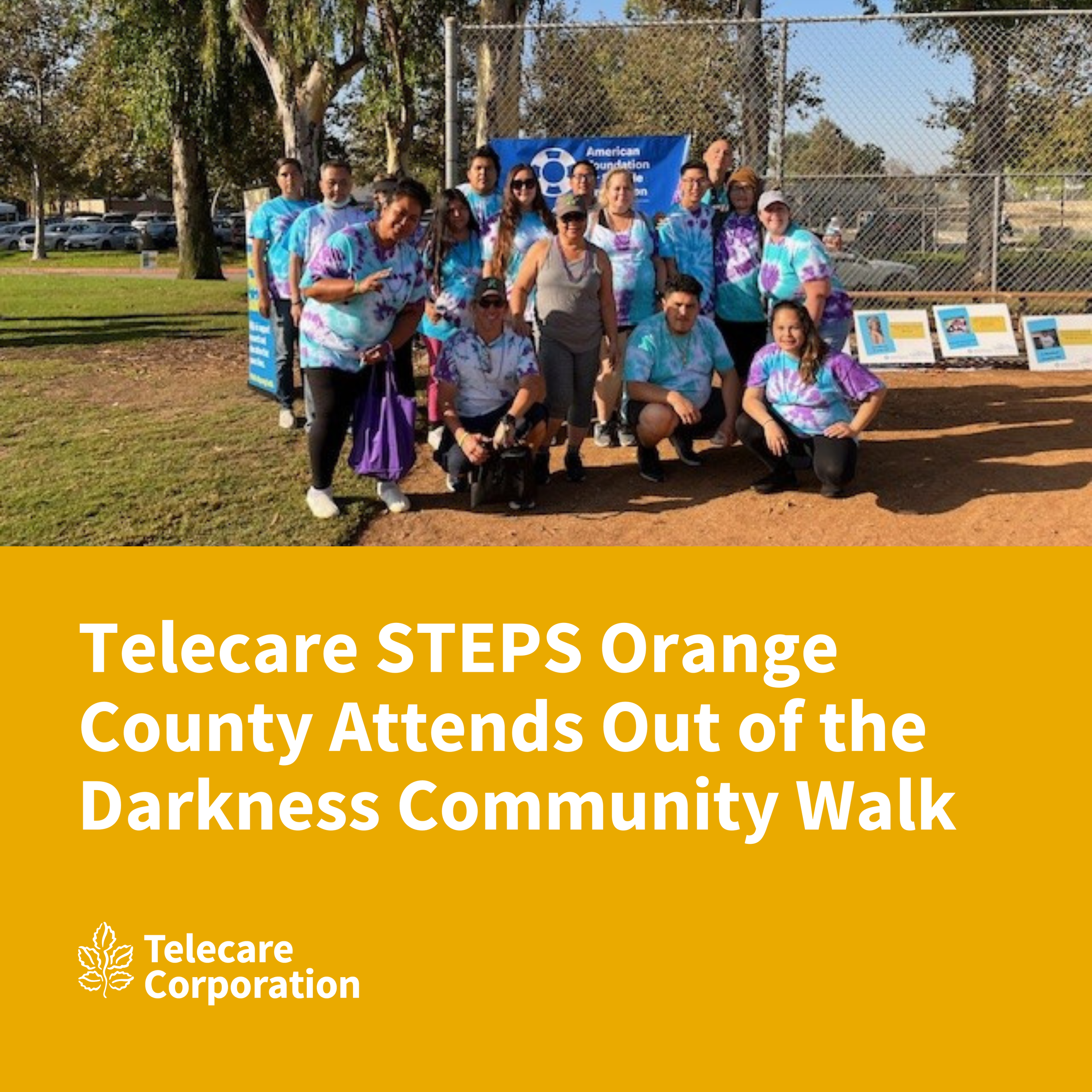 黨ɫƬ STEPS Orange County Attends Out of the Darkness Community Walk