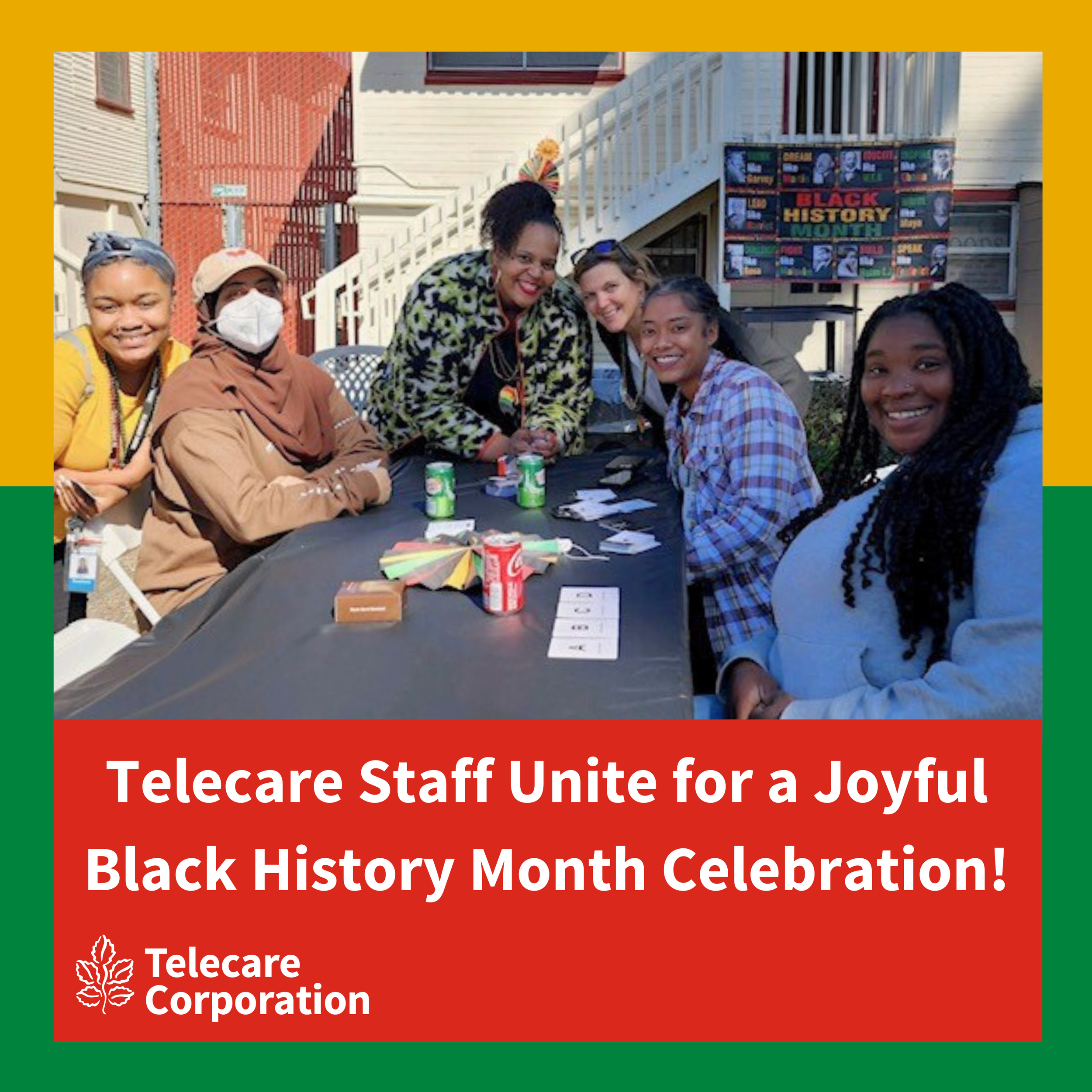 ������Ƶ Staff Unite in Vibrant Celebration for Black History Month
