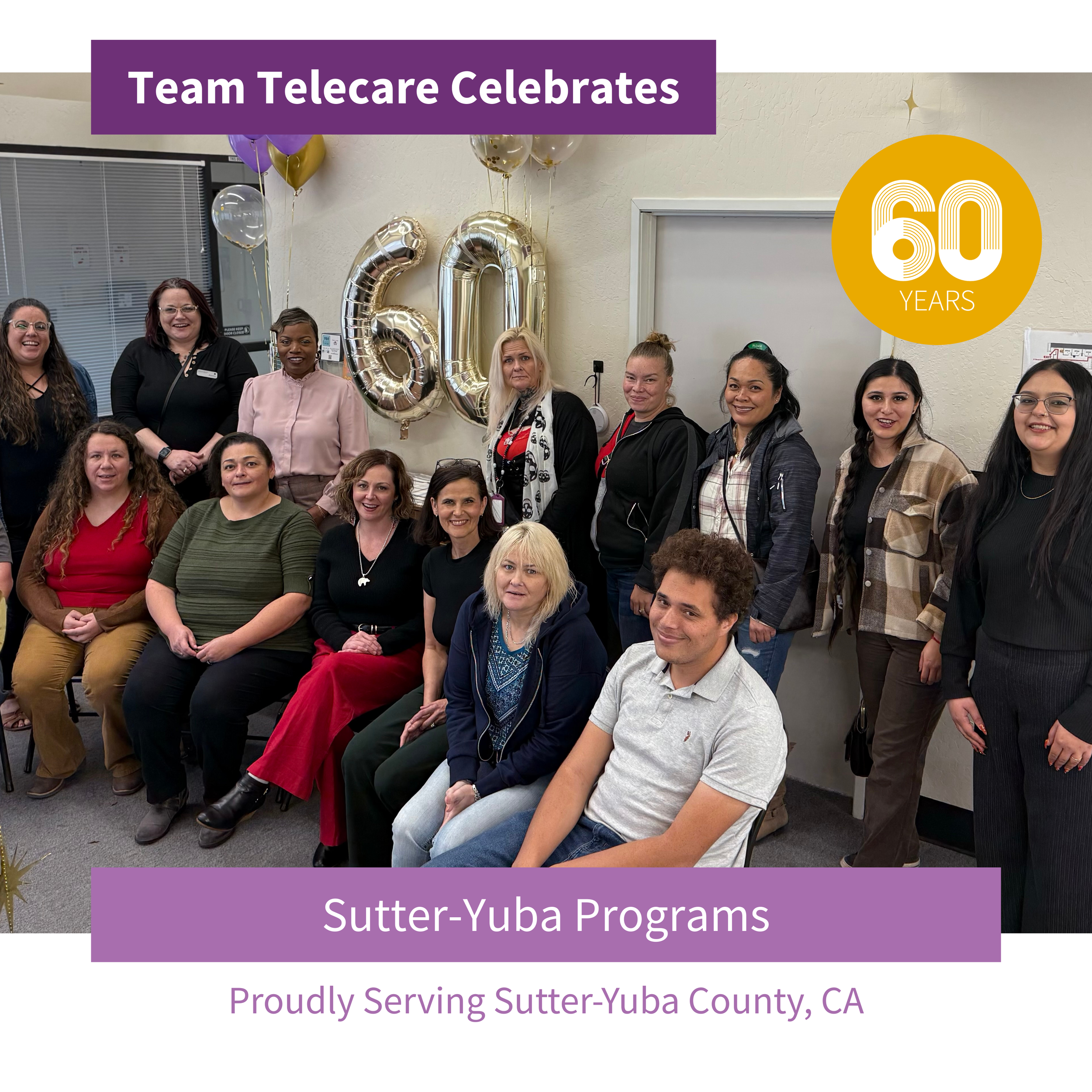 60th Anniversary Party Sutter-Yuba Programs Wrap Up