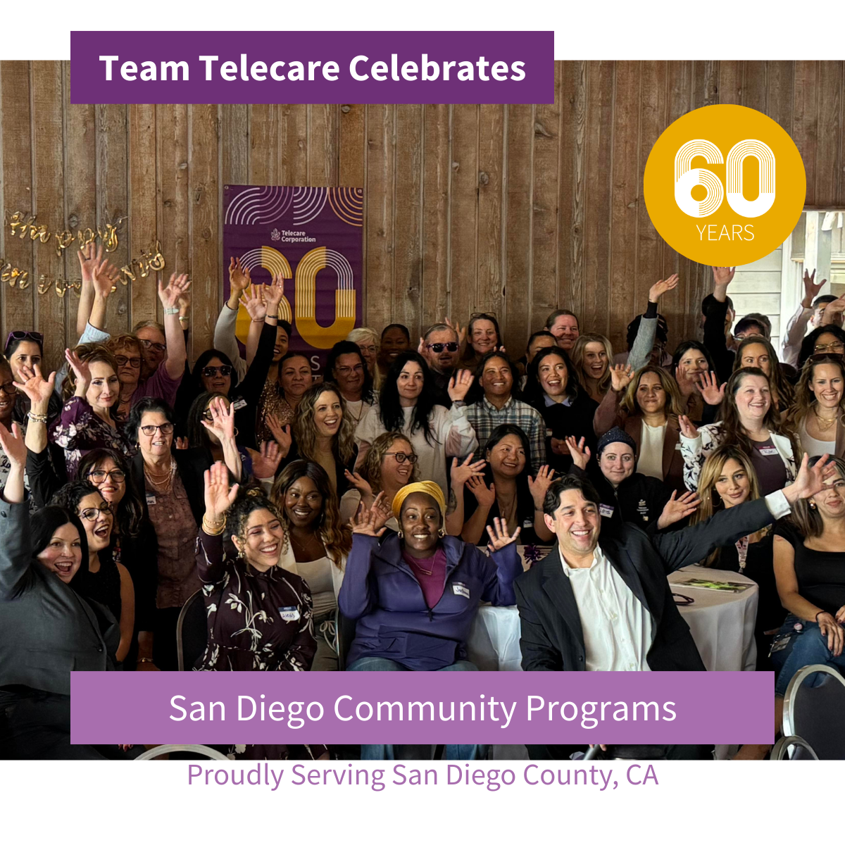 60th Anniversary Party San Diego Programs Wrap Up